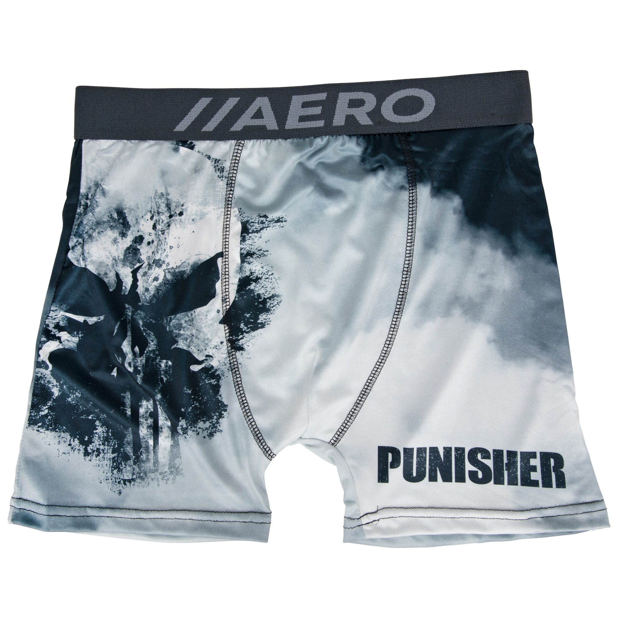 Marvel Punisher Smoke Skull Symbol Aero Boxer Briefs Underwear